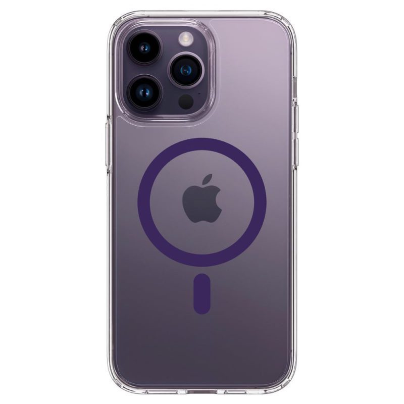 Spigen Ultra Hybrid MagSafe Deep Purple iPhone 14 Pro Tok