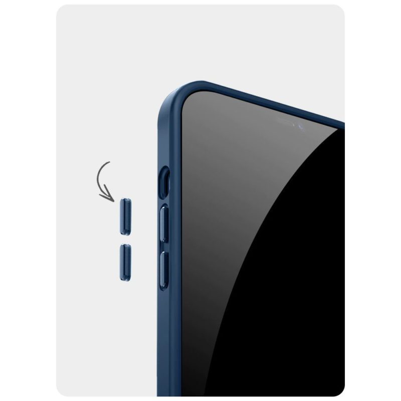 Tech-Protect Magmat MagSafe Matte Black iPhone 12/12 Pro Tok
