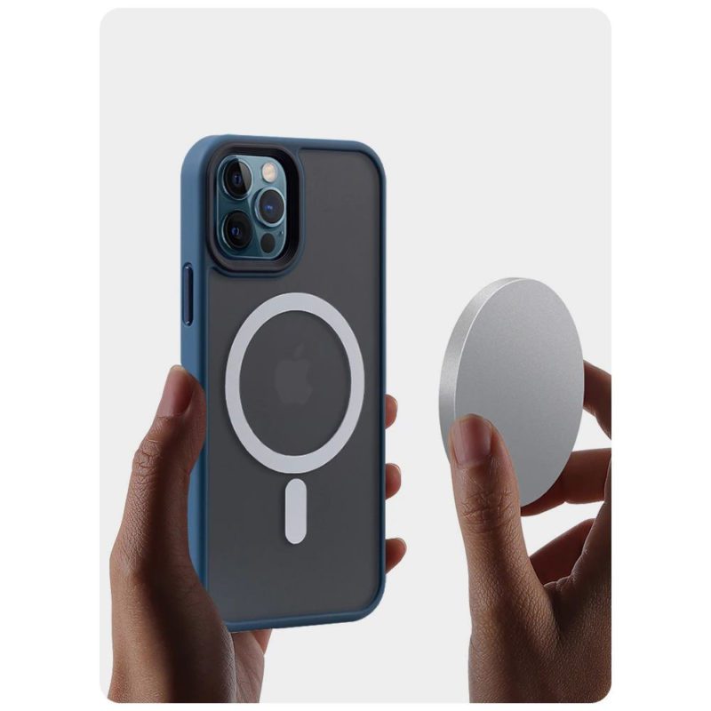 Tech-Protect Magmat MagSafe Matte Black iPhone 12/12 Pro Tok