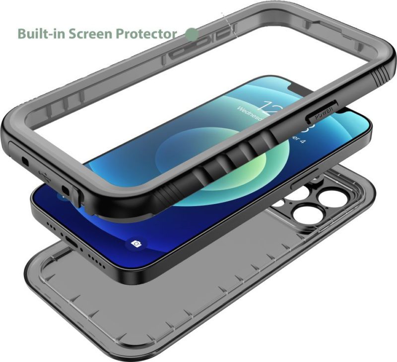 Tech-Protect Shellbox ip68 Black iPhone 11 Tok