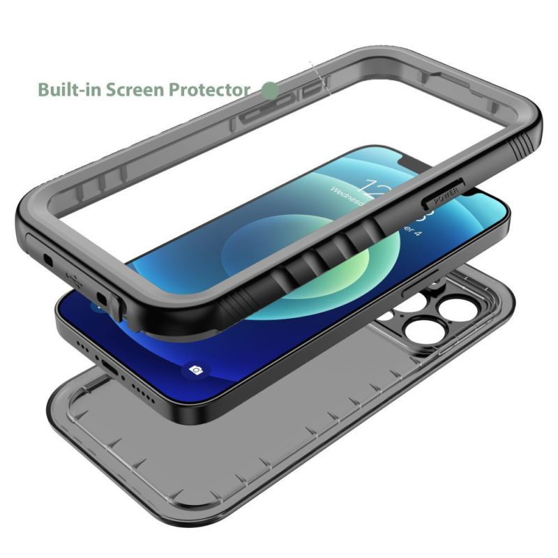 Tech-Protect Shellbox ip68 Black iPhone 14 Pro Tok