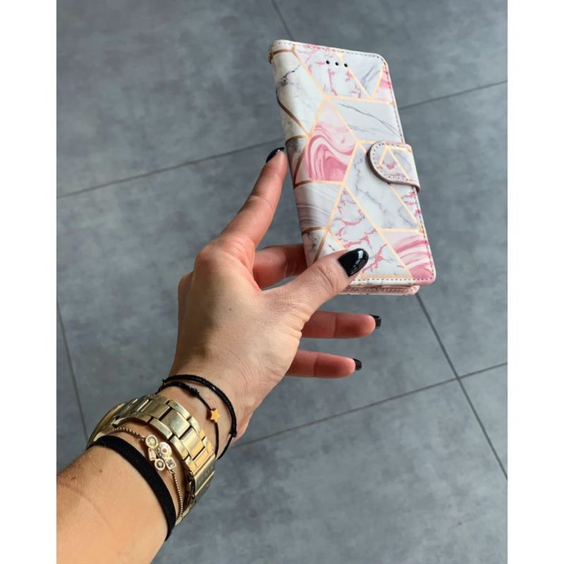 Tech-Protect Wallet Marble iPhone 11 Tok