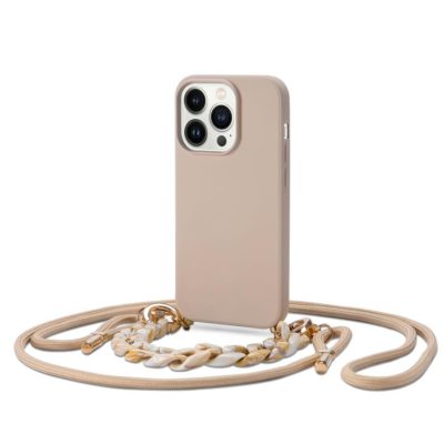 Tech-Protect Icon Chain Beige iPhone 14 Pro Tok