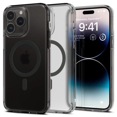 Spigen Ultra Hybrid MagSafe Frost Black iPhone 14 Pro Max Tok