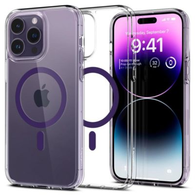 Spigen Ultra Hybrid MagSafe Deep Purple iPhone 14 Pro Max Tok