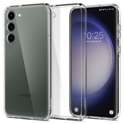 Spigen Ultra Hybrid Crystal Clear Samsung Galaxy S23 Plus Tok