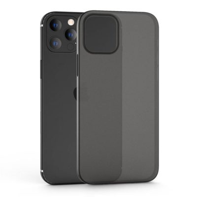 Tech-Protect UltraSlim 0.4mm Matte Black iPhone 12/12 Pro Tok