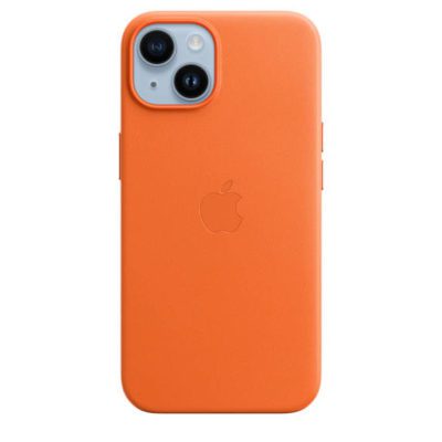 Apple Leather MPP83ZM/A Orange iPhone 14 Tok