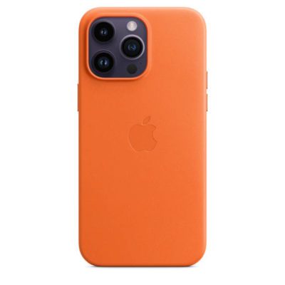 Apple Leather MPPR3ZM/A Orange iPhone 14 Pro Max Tok