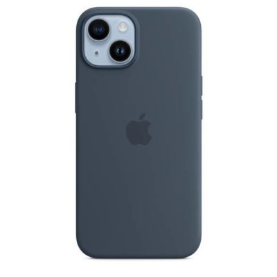 Apple Silicone MPRV3ZM/A Storm Blue iPhone 14 Tok