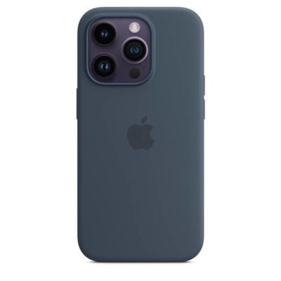 Apple Silicone MPTF3ZM/A Storm Blue iPhone 14 Pro Tok