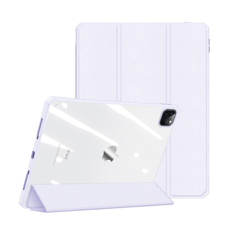 Dux Ducis Copa Case for iPad Pro 12.9" 2021/2020/2018 Smart Cover with Stand Purple