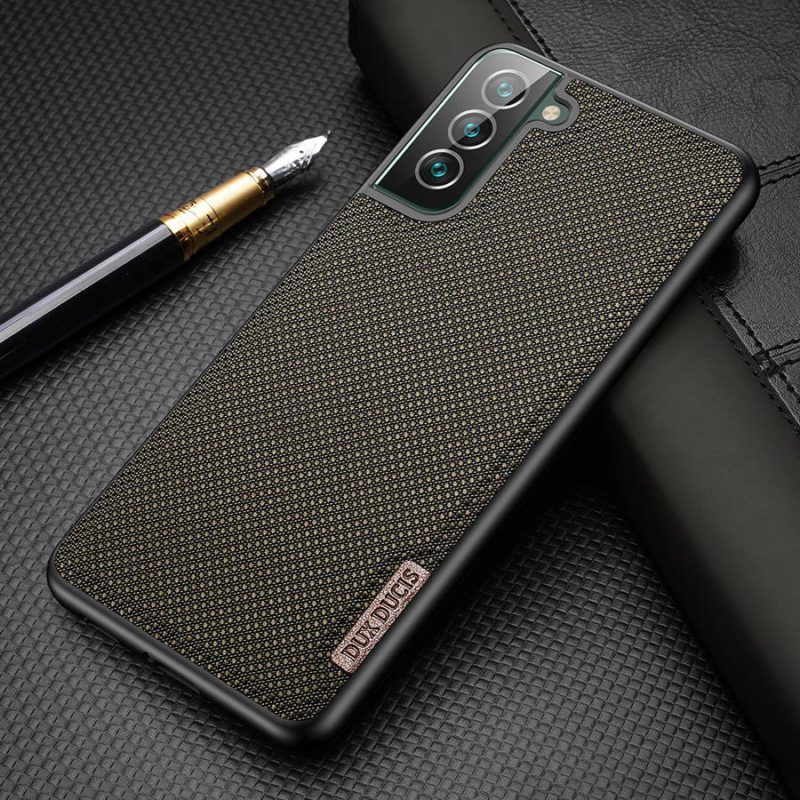 Dux Ducis Fino Cover, nylon material Black Samsung Galaxy S22 Tok