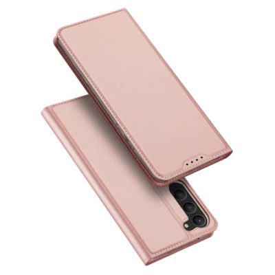 Dux Ducis Skin Pro Flip Card Wallet Stand Pink Samsung Galaxy S23 Tok
