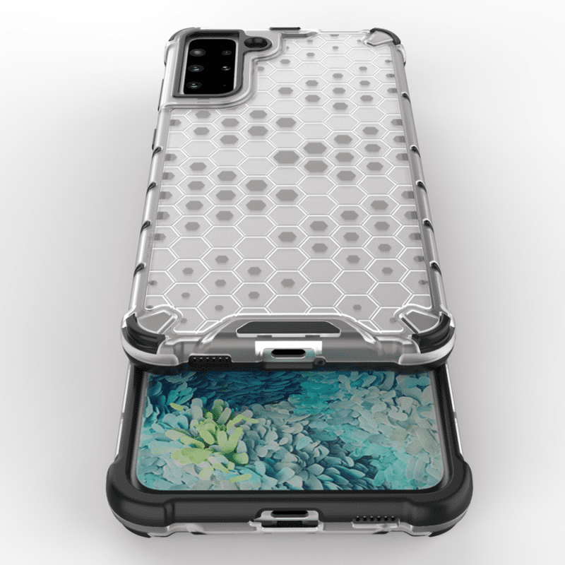Honeycomb Armored a Gel Frame Black Samsung Galaxy S22 Plus Tok