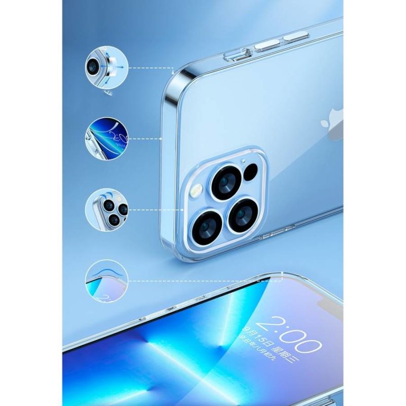 Kingxbar Elegant Back Transparent iPhone 13 Pro Max Tok