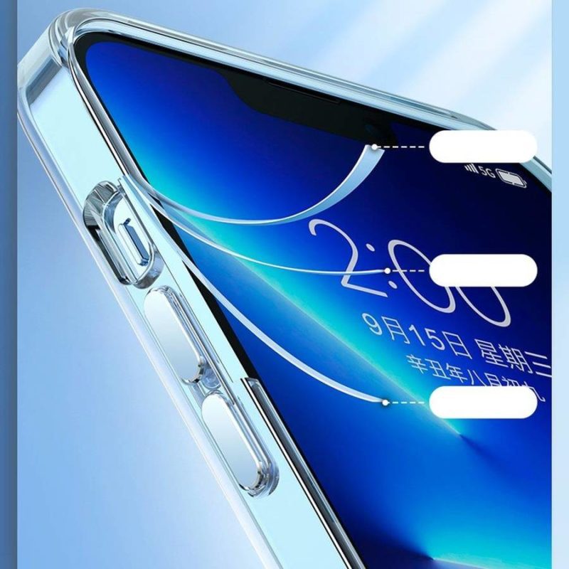 Kingxbar Elegant Back Transparent iPhone 13 Pro Tok