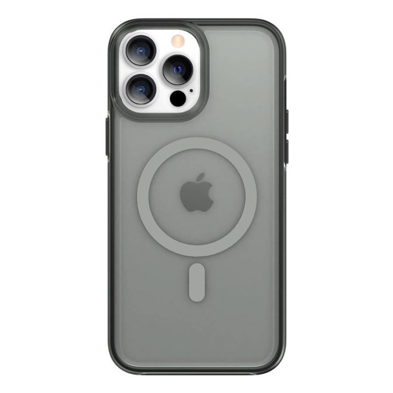Kingxbar PQY Fluorescence Magnetic Housing Black MagSafe iPhone 13 Tok