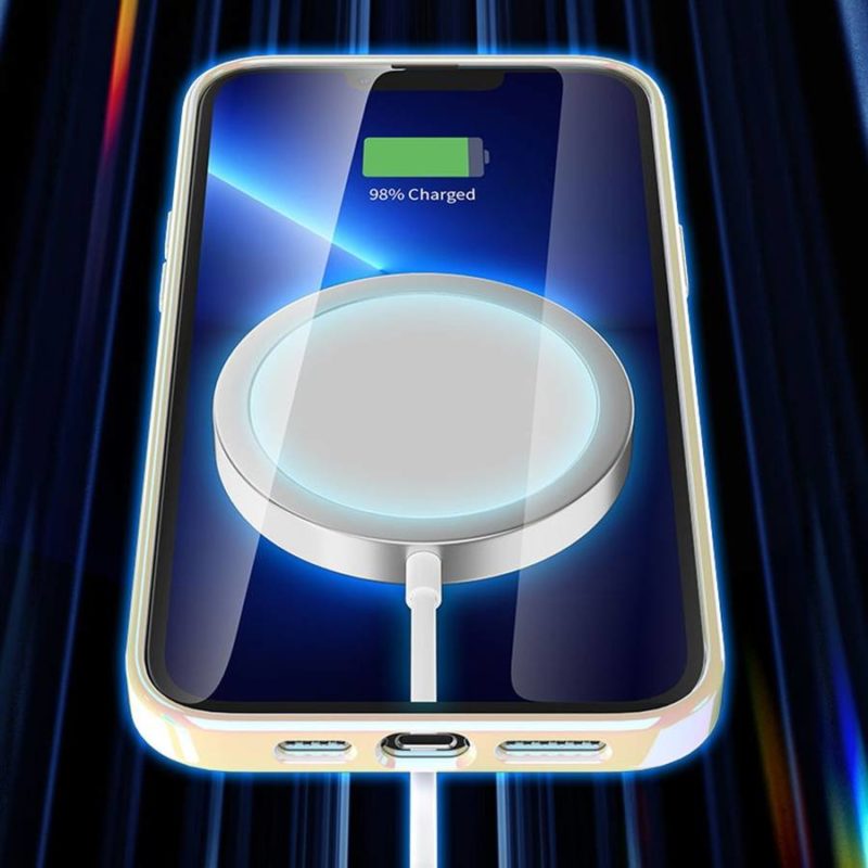 Kingxbar PQY Nebula Magnetic Housing Clear MagSafe iPhone 13 Tok