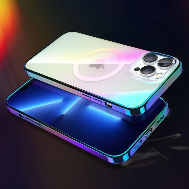 Kingxbar PQY Nebula Magnetic Housing Purple MagSafe iPhone 13 Tok
