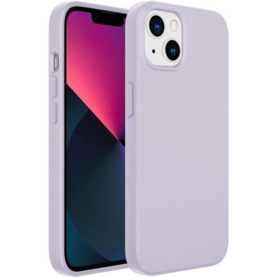 Kingxbar PQY Silicone Magnetic Silicone Purple MagSafe iPhone 13 Pro Max Tok