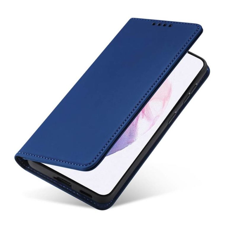 Magnet Card Pouch Card Wallet Card Holder Blue Samsung Galaxy S22 Tok
