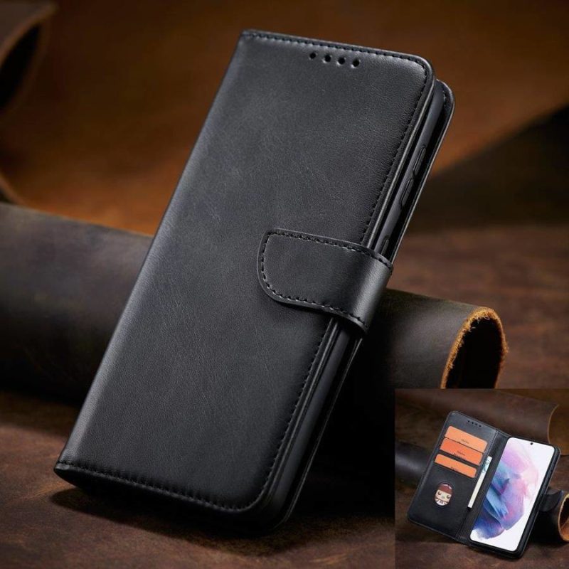 Magnet Elegant Flip Black Samsung Galaxy S22 Plus Tok