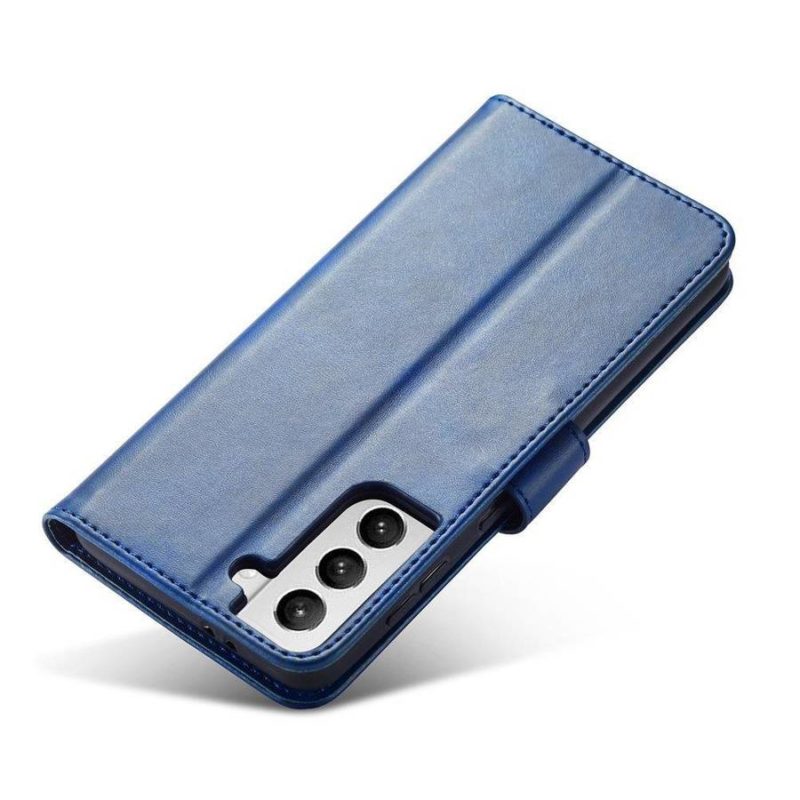 Magnet Elegant Flip Blue Samsung Galaxy S22 Plus Tok
