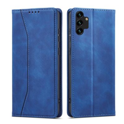 Magnet Fancy Pouch Wallet Card Holder Blue Samsung Galaxy A13 5G Tok