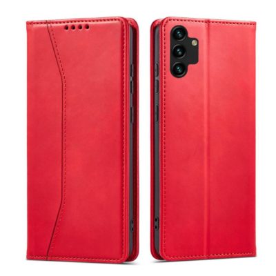 Magnet Fancy Pouch Wallet Card Holder Red Samsung Galaxy A13 5G Tok