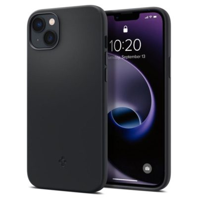 Spigen Silicone FIT MAG MagSafe Black iPhone 14 Plus Tok