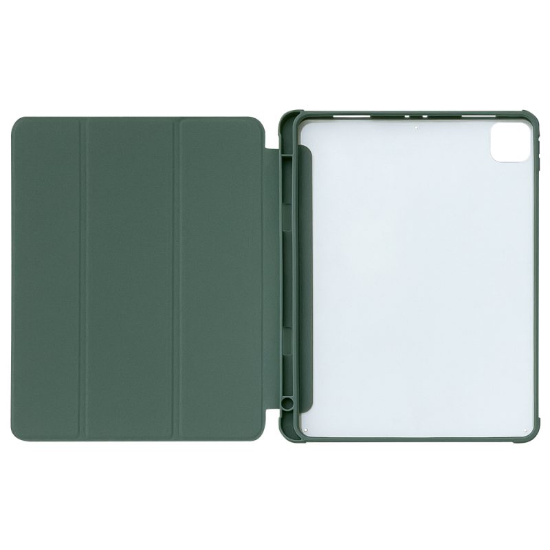 Stand Tablet Case Smart Cover Case for iPad Mini 5 with Stand Function Dark Green