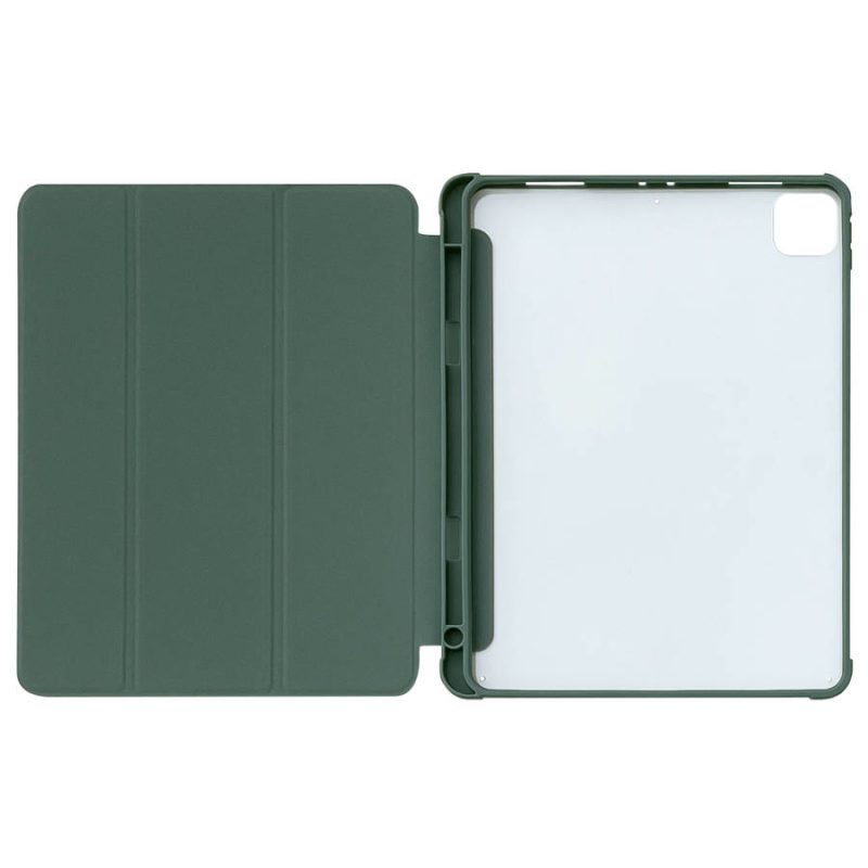 Stand Tablet Case Smart Cover with kickStand for iPad Mini 2021 Green