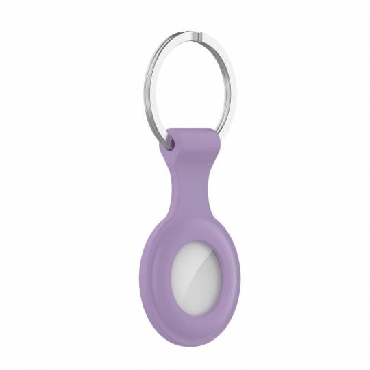 Tech-Protect Icon Elastic Case Key Ring for Apple AirTag Locator Purple