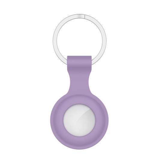 Tech-Protect Icon Elastic Case Key Ring for Apple AirTag Locator Purple