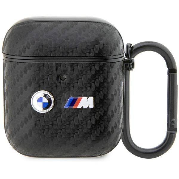 BMW BMA2WMPUCA2 Black Carbon Double Metal Logo AirPods 1/2 Tok