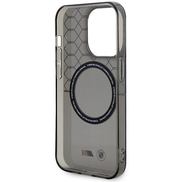 BMW BMHMP14LHGPK Grey Pattern MagSafe iPhone 14 Pro Tok