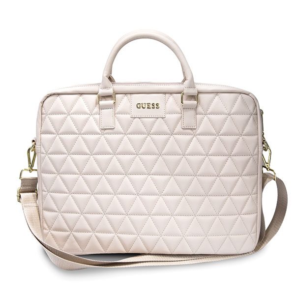 Guess GUCB15QLPK Pink Quilted MacBook Pro 16" Tok