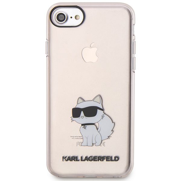 Karl Lagerfeld KLHCI8HNCHTCP Pink Hardcase Ikonik Choupette iPhone 7/8/SE 2020/SE 2022 Tok
