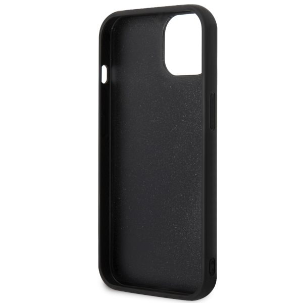 Karl Lagerfeld KLHCP14S3DRKHNK Black Hardcase Rubber Choupette 3D iPhone 14 Tok