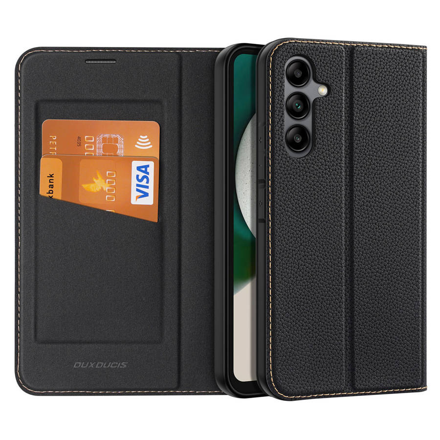Dux Duxis Skin X2 Flip Wallet Stand Black Samsung Galaxy A34 5G Tok