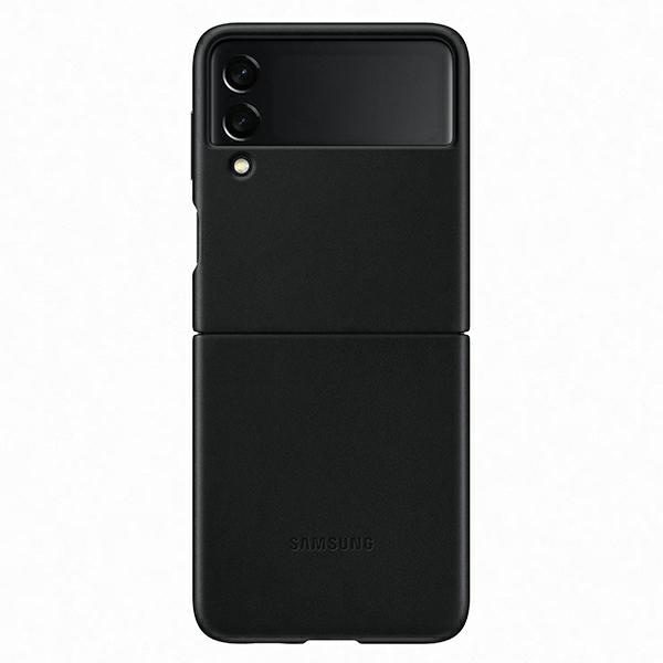 EF-VF711LBEGWW Black Leather Cover Samsung Galaxy Z Flip 3 Tok