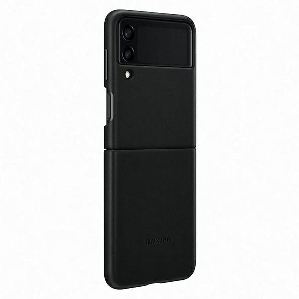 EF-VF711LBEGWW Black Leather Cover Samsung Galaxy Z Flip 3 Tok