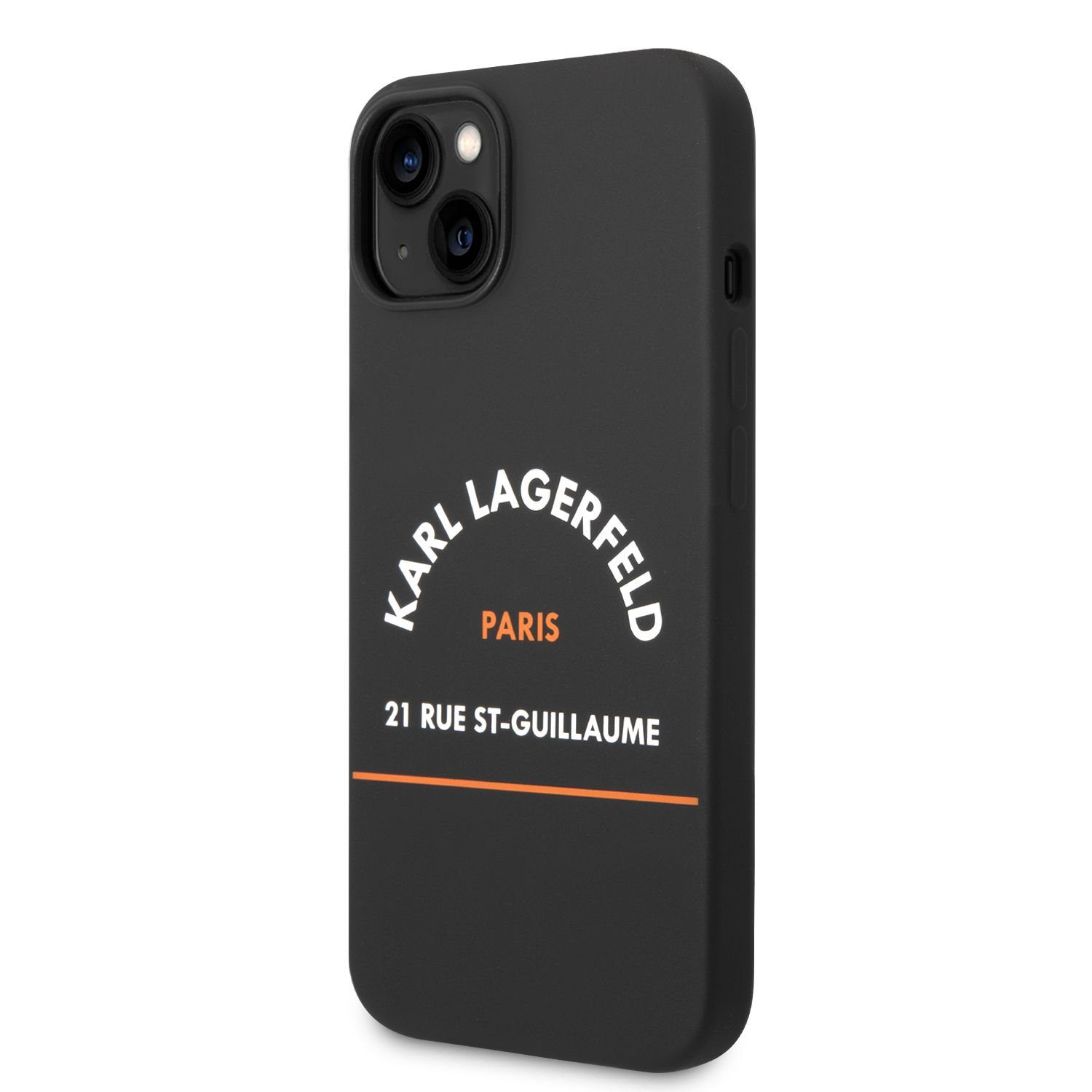 Karl Lagerfeld Rue St Guillaume Black iPhone 14 Plus Tok