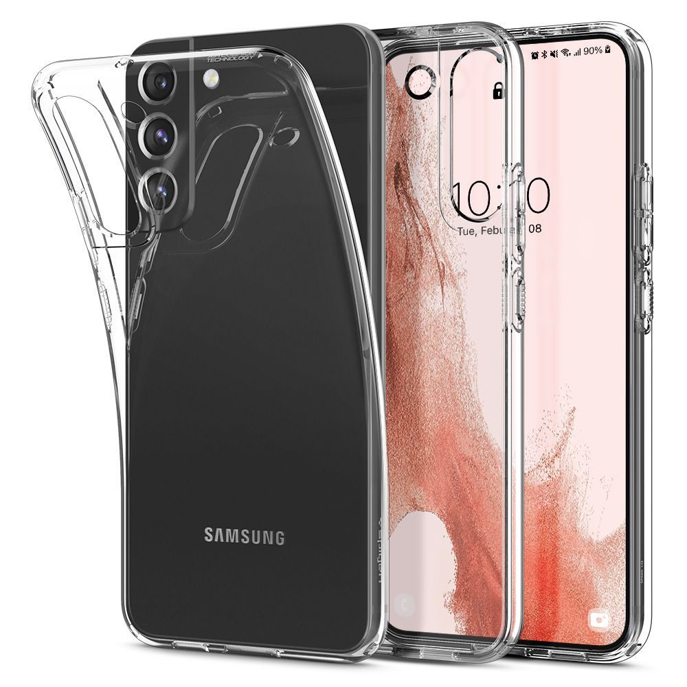 Spigen Liquid Crystal Crystal Clear Samsung Galaxy S22 Tok