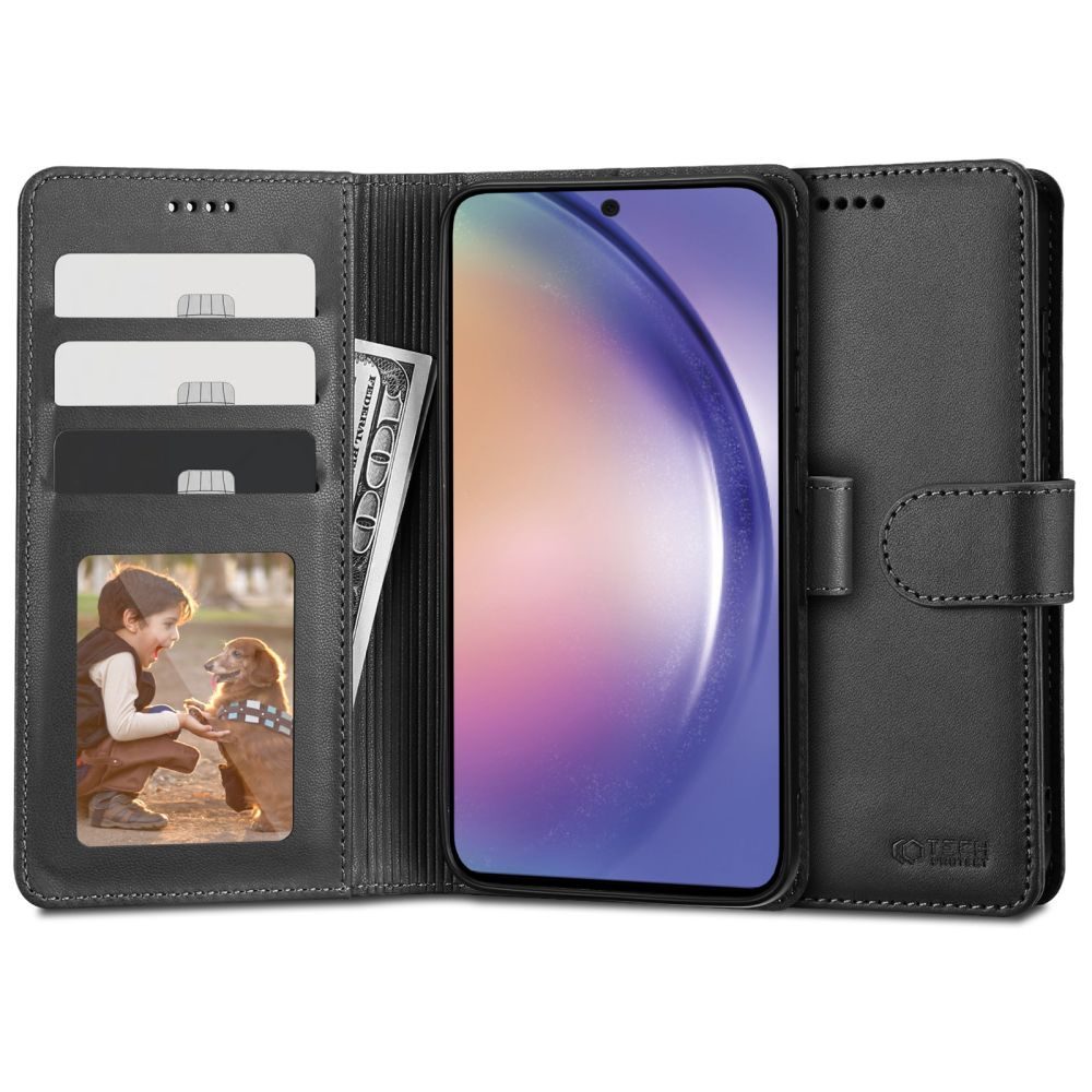 Tech-Protect Wallet Black Samsung Galaxy A54 5G Tok