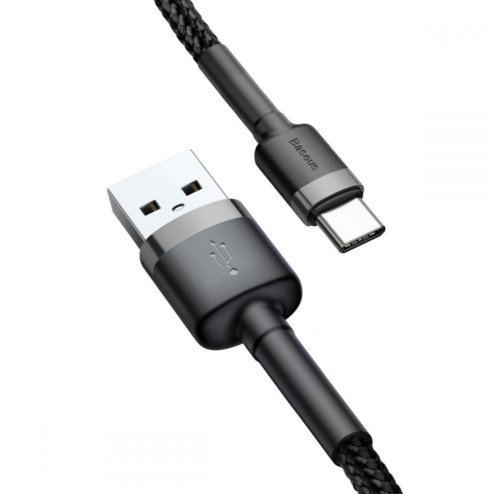 Baseus Cafule Type-C Cable 100cm Grey/Black