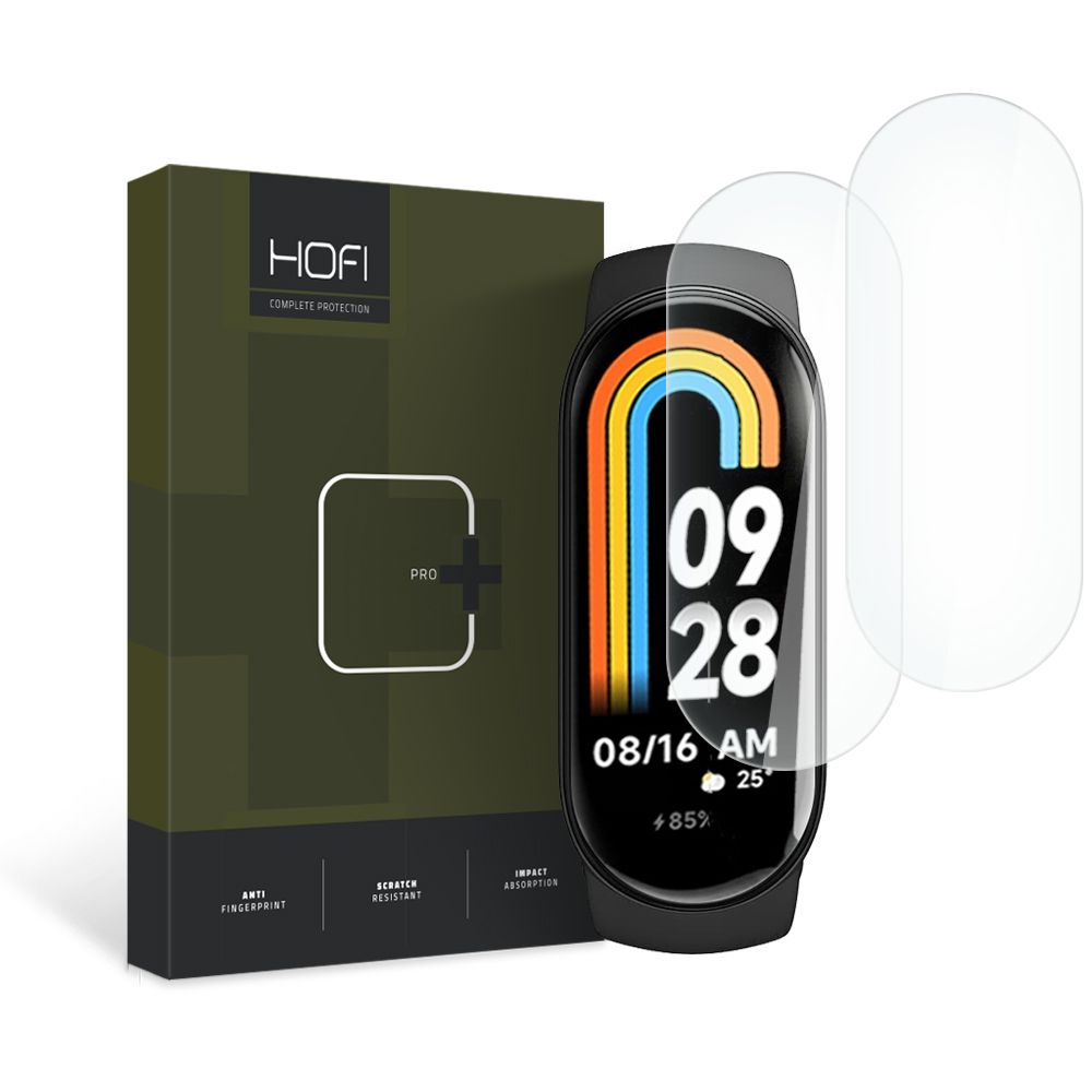 Folia Hofi Hydroflex Pro+ 2-pack Xiaomi Smart Band 8 / 8 NFC Clear