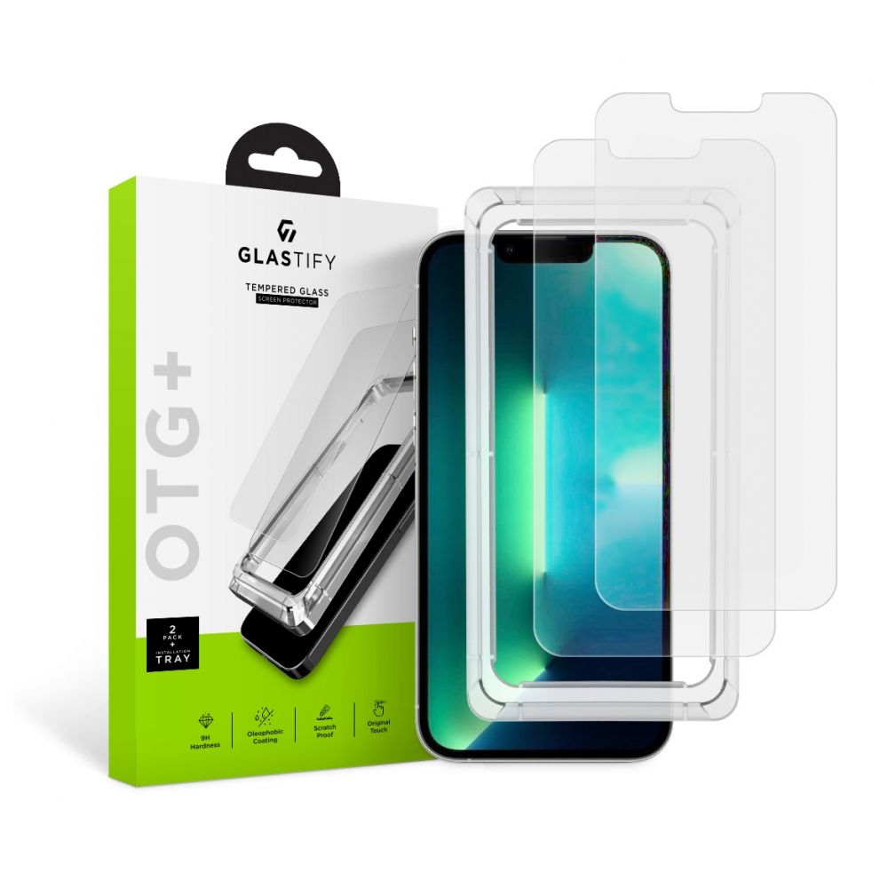 Glastify Otg+ 2-pack iPhone 13 Pro Max / 14 Plus