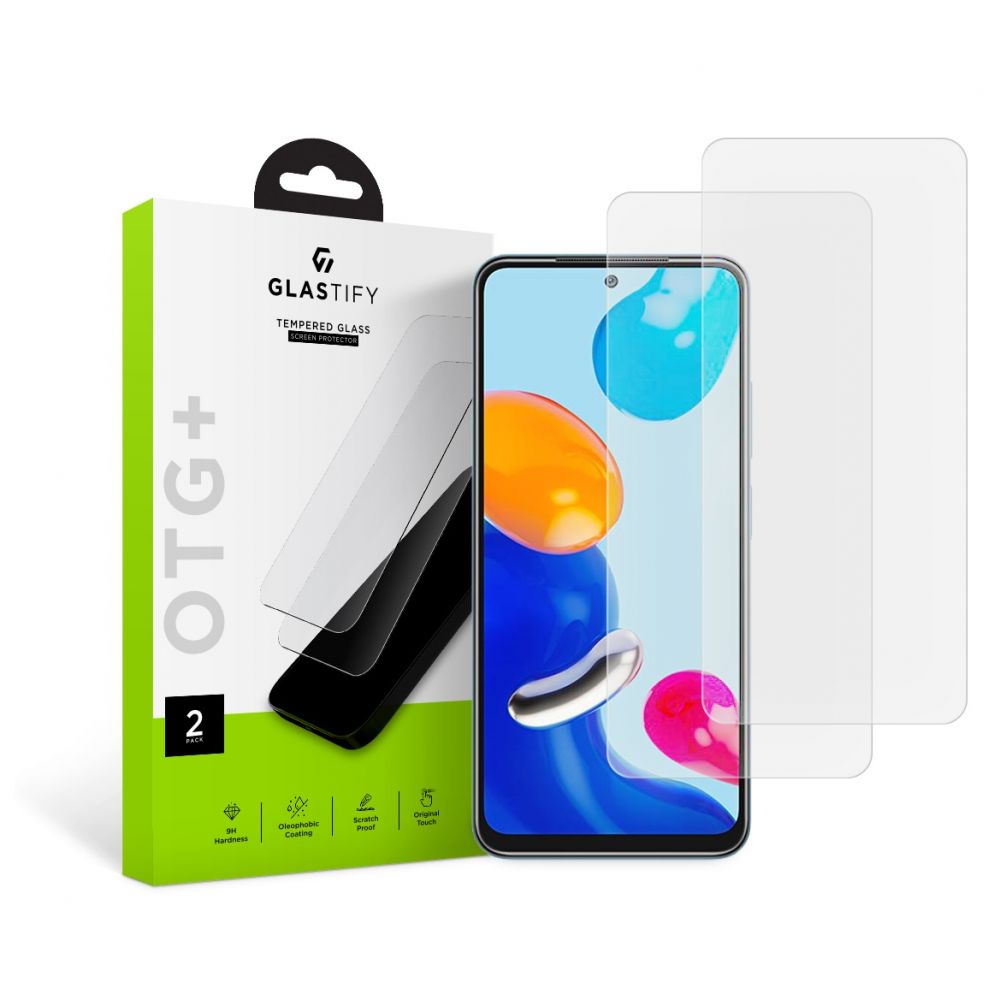 Glastify Otg+ 2-pack Xiaomi Redmi Note 11 / 11s Clear